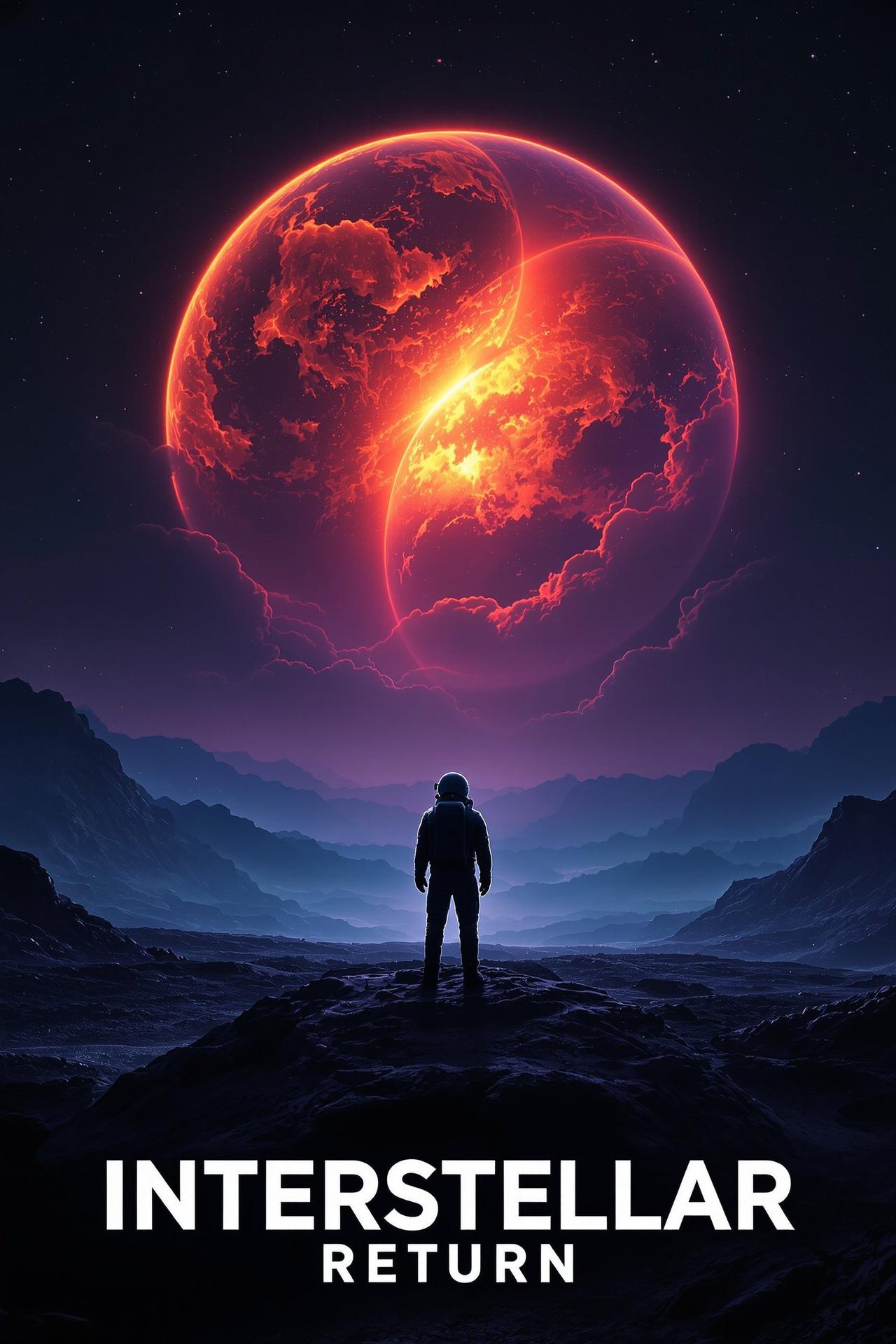 快播在线影院出品电影《星际归途》封面海报