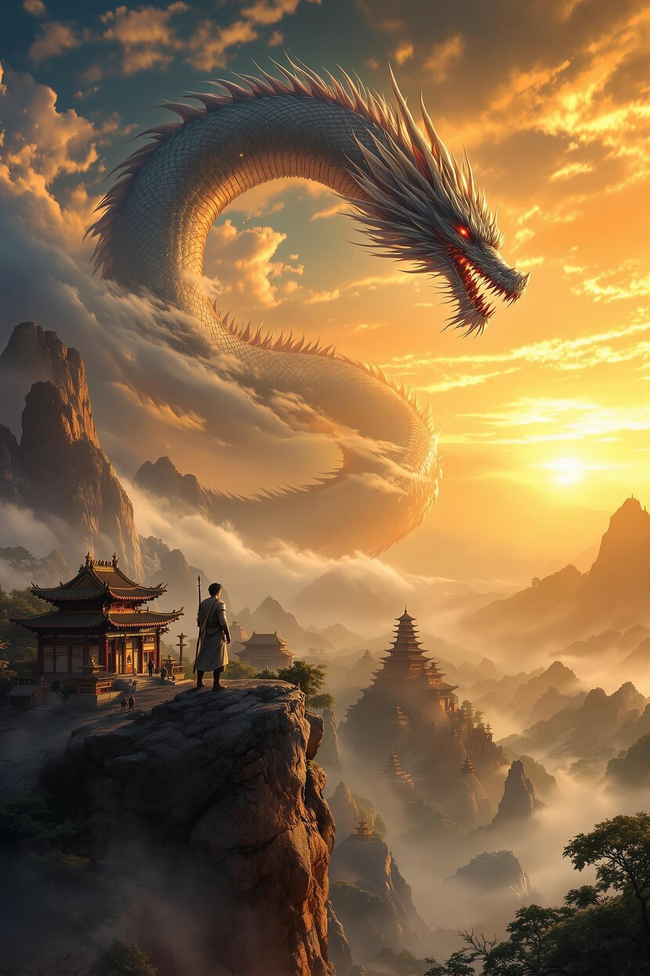 快播在线影院出品电影《龙脉传奇》封面海报